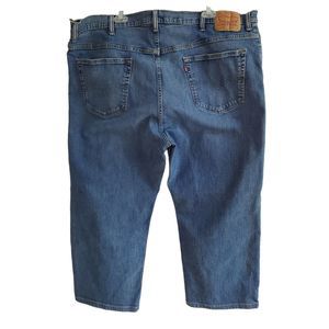 Mens Levis 559 Jeans 48 x 30 Relaxed Straight Leg Medium Wash 5 Pocket Zip Fly